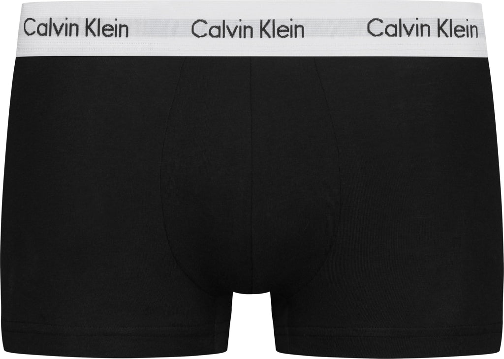 Calvin Klein Uomo Pantaloncini Boxer Vita Bassa Confezione da 3 Intimo, Nero (Black), M