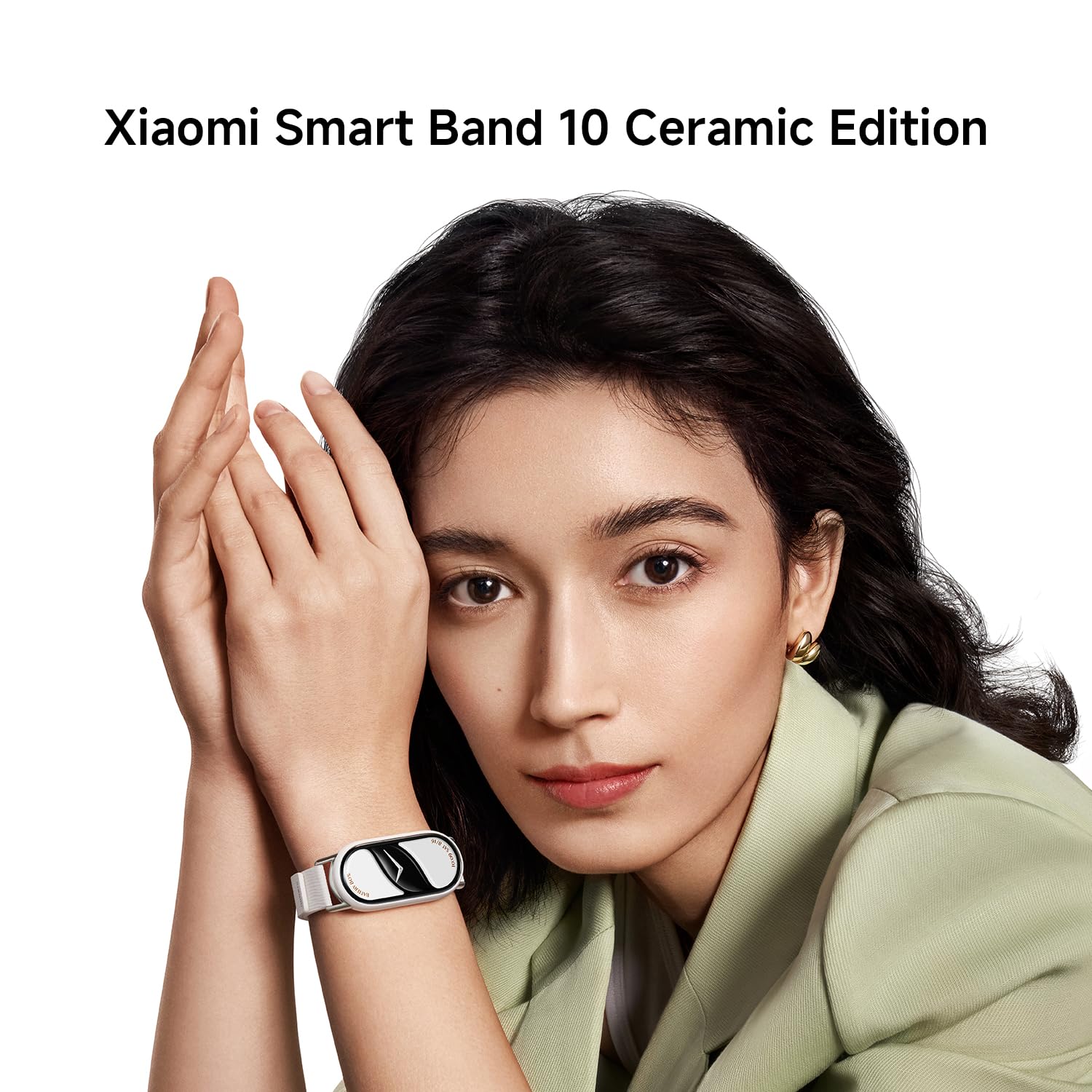 XIAOMI Smart Band 10 (Smart Watch, Fitness Tracker), display AMOLED 1.72'', autonomia fino a 21 giorni con ricarica rapida, monitoraggio accurato del benessere, Android & iOS, 5ATM, bussola