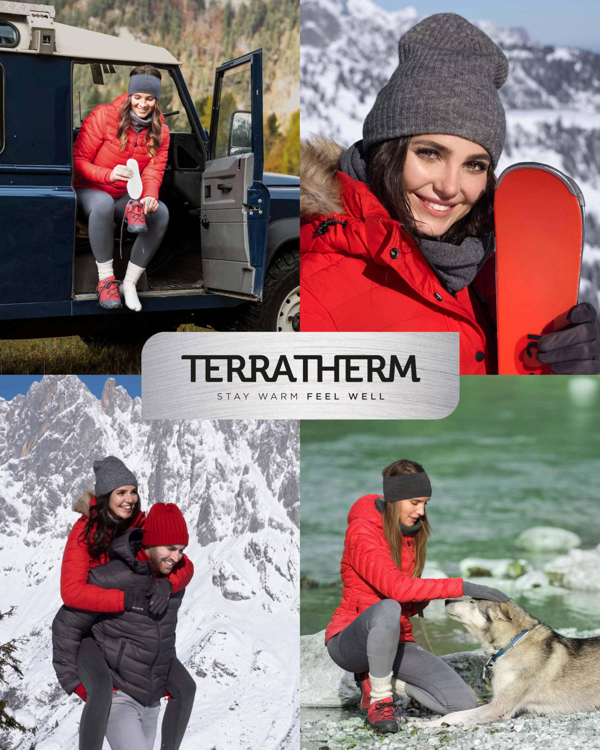 Terratherm Solette riscaldanti - attivato dall’aria - per 8 ore die calore per i piedi - 5, 10 o 30 paia - scaldapiedi per scarpe - suole riscaldanti con 100% calora naturale - 5 paia